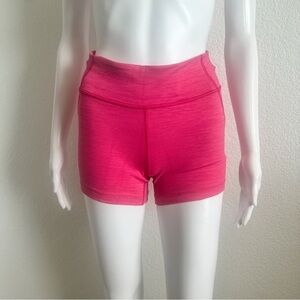 Outdoor Voices Small Bright Pink Neon 3.5 Athletic Running Flex Shorts